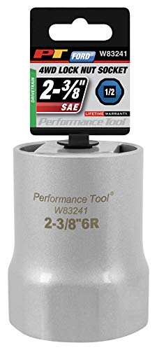 Performance Tool W83241 1/2-Zoll-Antrieb, abgerundete Kontermutter, 6,4 cm, verwendet für Ford Explorer, Ranger und Bronco II mit automatischen Naben Performance Tool W83241 1/2-Zoll-Antrieb, abgerundete Kontermutter, 6,4 cm, verwendet für Ford Explorer, Ranger und Bronco II mit automatischen Naben von PERFORMANCE TOOL