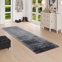 Pergamon - Luxus Designer Teppich Läufer Roma Anthrazit - 70x140 cm von PERGAMON