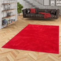 Pergamon - Luxus Super Soft Hochflor Langflor Teppich Melia Weinrot - 80x150 cm von PERGAMON