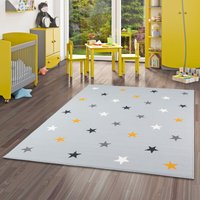 Kinder und Jugend Teppich Trendline Sterne Grau Mix - 185x270 cm von PERGAMON