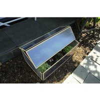 PERGART Frühbeet »Levana 1«, BxLxH: 97,5 x 57 x 36 cm, Aluminium - beige von PERGART
