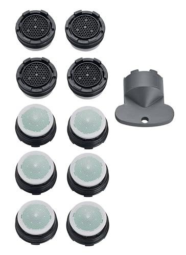 M24x1~5.7l/min 10er Set Original PERLATOR® Wassersparender Einschraubstrahlregler inkl. Schlüssel von PERLATOR