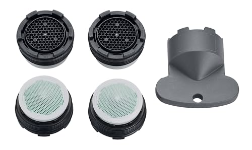 M24x1~5.7l/min 4er Set Original PERLATOR® Wassersparender Einschraubstrahlregler inkl. Schlüssel von PERLATOR