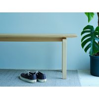 Filigrane Sitzbank Handgefertigt Aus Massivem Eschenholz Filigrane Sitzbank Handgefertigt Aus Massivem Eschenholz von PERNOIwoods