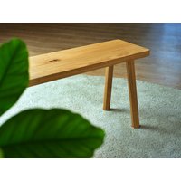 Massivholz Sitzbank Eiche Handgefertigt Braun&schwarz Massivholz Sitzbank Eiche Handgefertigt Braun&schwarz von PERNOIwoods