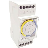 Perry - 2-Modul-Zeitschaltuhr mit Reitern 1IO0022 von PERRY