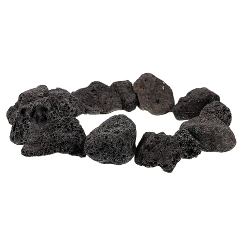 PERSELOSO 1packung Volcanic Rocks Für Aquarien Und Pflanzen Natürliche Vulkanische Steine Dekorative Landschaftsgestaltung Für Fische Töpfe Vasen Und Gartenprojekte von PERSELOSO