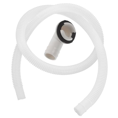 PERSELOSO 1 Satz Ablaufschlauch Kit mit Bogen für Klimaanlagen Transparentes Vinylrohr und Dichtungsring für Nutzung Einfache Installation und Langlebige Materialien von PERSELOSO