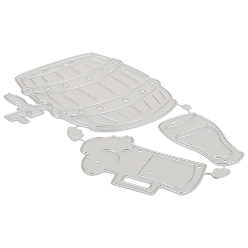 PERSELOSO 1 Satz DIY Metall Schneideform für Stanzschablone für Scrapbooking Kartenherstellung und Papierdekor Kohlenstoffstahl Vielseitig Einsetzbar für Kreative Projekte von PERSELOSO