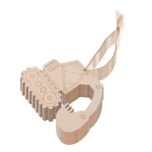 PERSELOSO 1 Satz Hängende Holzscheiben Baustellen Diy Holzschnitt für Dekoration und Bastelprojekte Unvollendete Holzscheiben für Festivals und Geburtstagsdeko PERSELOSO 1 Satz Hängende Holzscheiben Baustellen Diy Holzschnitt für Dekoration und Bastelprojekte Unvollendete Holzscheiben für Festivals und Geburtstagsdeko von PERSELOSO