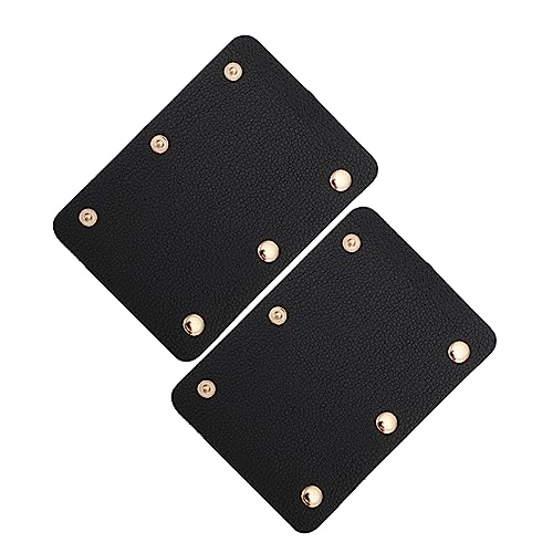 PERSELOSO Handtaschengriff Hülle Aus Pu Leder 2 Stück Für Taschen Und Gepäck Bequem Elastisch Schwarz Mit Schnallen Für Schwere Einkaufstaschen PERSELOSO Handtaschengriff Hülle Aus Pu Leder 2 Stück Für Taschen Und Gepäck Bequem Elastisch Schwarz Mit Schnallen Für Schwere Einkaufstaschen von PERSELOSO
