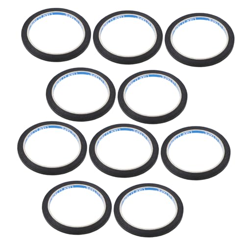 PERSELOSO 10 Rollen Hochtemperatur Masking Tape für Künstler und Maler Schwarz Dünnes Klebeband für Kreative Projekte Fahrzeuglackierung und Präzises Maskieren Zuverlässige Haftung und PERSELOSO 10 Rollen Hochtemperatur Masking Tape für Künstler und Maler Schwarz Dünnes Klebeband für Kreative Projekte Fahrzeuglackierung und Präzises Maskieren Zuverlässige Haftung und von PERSELOSO