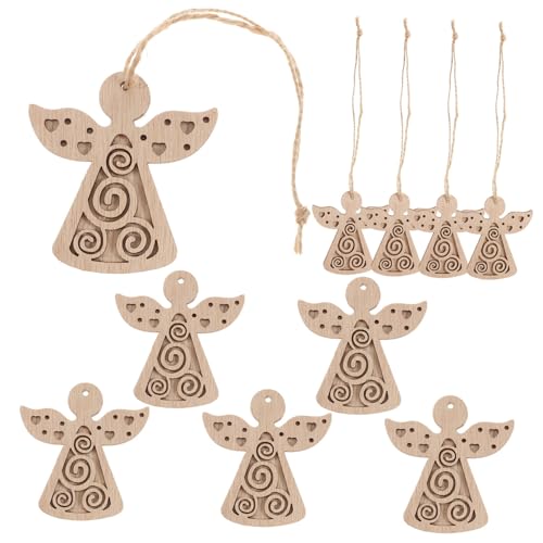 PERSELOSO 10 Stück Doppelte Dekorative Holzspäne Schüttgut Dekoration Hängen Stichworte Ornamente Hängend Weihnachtsschmuck Räumung Weihnachtshandwerk Weihnachtsausschnitte Hanfseil PERSELOSO 10 Stück Doppelte Dekorative Holzspäne Schüttgut Dekoration Hängen Stichworte Ornamente Hängend Weihnachtsschmuck Räumung Weihnachtshandwerk Weihnachtsausschnitte Hanfseil von PERSELOSO