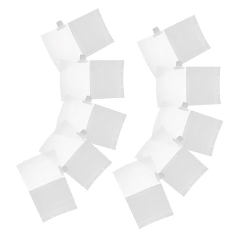 PERSELOSO 10 Stück Hängende Feuchtigkeitsabsorber Pack Wiederverwendbare Transparente Trockenmittel Beutel für Schrank Badezimmer und gegen Feuchtigkeit und Gerüche von PERSELOSO