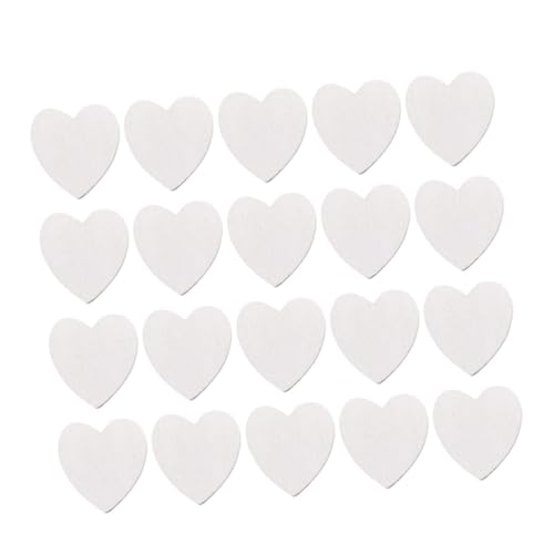 PERSELOSO 100 Stück Herzförmige Weiße Holzscheiben DIY Bastelstücke für Handwerk Dekorationen Party Hochzeit Desktop Ornamente Holzstücke für Kreative Deko PERSELOSO 100 Stück Herzförmige Weiße Holzscheiben DIY Bastelstücke für Handwerk Dekorationen Party Hochzeit Desktop Ornamente Holzstücke für Kreative Deko von PERSELOSO