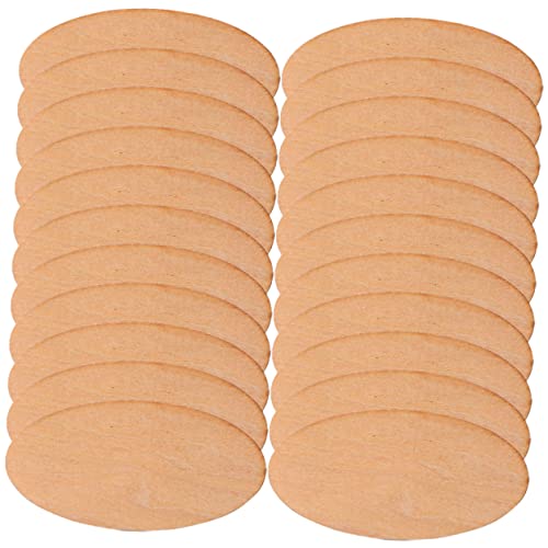 PERSELOSO 100 Stück Oval Holzstücke Unbehandelte Holzscheiben für Diy Bastelprojekte Dicke Glatte Oberfläche zum Bemalen und Gestalten PERSELOSO 100 Stück Oval Holzstücke Unbehandelte Holzscheiben für Diy Bastelprojekte Dicke Glatte Oberfläche zum Bemalen und Gestalten von PERSELOSO