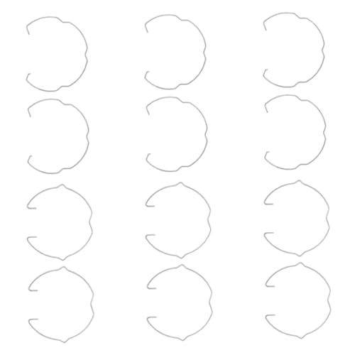 PERSELOSO Verstellbare Lampenfassungsclips – 12 Stück Strahler-halteclips Federclips Für Glühbirnenfassung Downlight Deckenlampe Lampenersatzclips von PERSELOSO