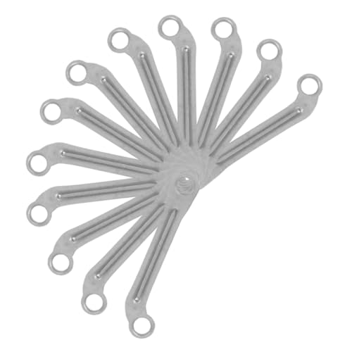 PERSELOSO 12 Stück Teiliges Metall Rockerstäbe für Elektrische Ventilatoren Praktische Verbindungstangen für Tisch und Standventilatoren Robuste Eisenkonstruktion Einfache Installation PERSELOSO 12 Stück Teiliges Metall Rockerstäbe für Elektrische Ventilatoren Praktische Verbindungstangen für Tisch und Standventilatoren Robuste Eisenkonstruktion Einfache Installation von PERSELOSO