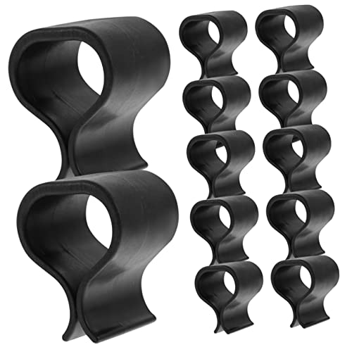 PERSELOSO Rattan Möbelklammern 12 Stücke Gartenmöbel Clips für Sofa und Terrassenmöbel Langlebige Kunststoffverbindungen Installieren Geeignet für Rattan und Korbmöbel von PERSELOSO