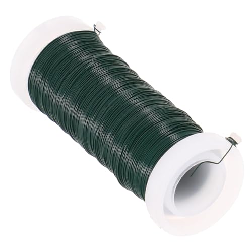 PERSELOSO 1Rolle Garten Blumendraht Flexibler Pflanzenbinder zur Unterstützung von Gemüse und Obst Vielseitig Einsetzbar für Gartenarbeit und Dekoration Wetterfest von PERSELOSO