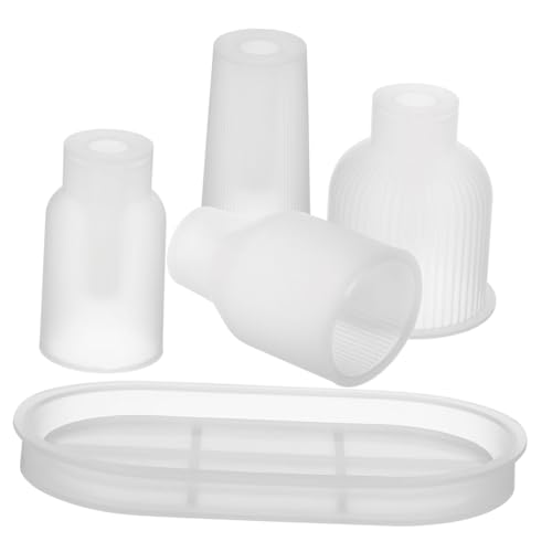 PERSELOSO 1Satz Silikonformen für Vasen Vasen Tablett Wiederverwendbare Epoxidharzformen für DIY Einfache Entformung Kreative Bastelprojekte Kunstharzgussformen PERSELOSO 1Satz Silikonformen für Vasen Vasen Tablett Wiederverwendbare Epoxidharzformen für DIY Einfache Entformung Kreative Bastelprojekte Kunstharzgussformen von PERSELOSO