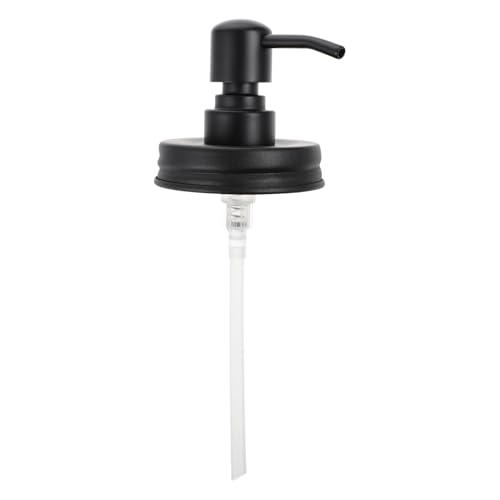 PERSELOSO 1Stück Seifenpumpe für Einmachglas Eleganter und Langlebiger Pumpenkopf für Flüssige Seifen und Emulsionen Passend für Standard Mund Einmachgläser PERSELOSO 1Stück Seifenpumpe für Einmachglas Eleganter und Langlebiger Pumpenkopf für Flüssige Seifen und Emulsionen Passend für Standard Mund Einmachgläser von PERSELOSO