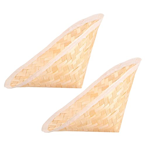 PERSELOSO 2 Stück Handgewebte Bambusstrohhüte Wanddekoration Kindergarten Malhüte Natürliche Rustikale Bastel Hängedekore für Klassenzimmer und Zuhause Mittelgroß DIY Spielspaß PERSELOSO 2 Stück Handgewebte Bambusstrohhüte Wanddekoration Kindergarten Malhüte Natürliche Rustikale Bastel Hängedekore für Klassenzimmer und Zuhause Mittelgroß DIY Spielspaß von PERSELOSO