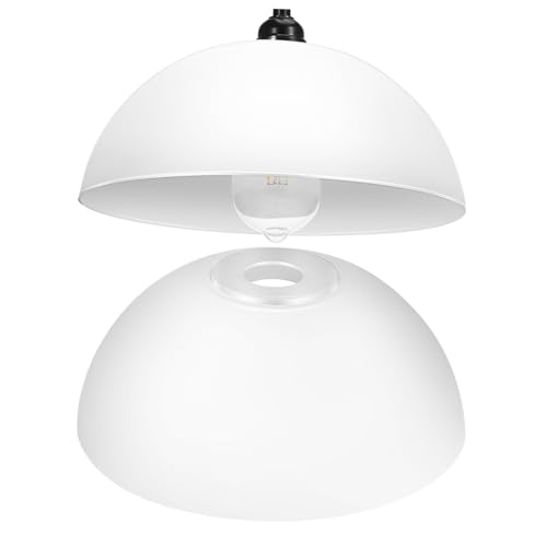 PERSELOSO 2 Stück Kunststoff Lampenschirm für Deckenlampen Leicht Langlebig und Vielseitig Einsetzbar Geeignet für Verschiedene von Wand und Deckenleuchten von PERSELOSO