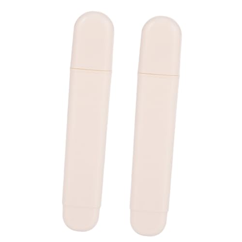 PERSELOSO 2 Stück Stoffmarkierstift Schneiderkreide Nähkreide mit Deckel Ergonomisches Design für Präzise Markierungen Stoff Leicht Abwaschbar und Hautfreundlich von PERSELOSO