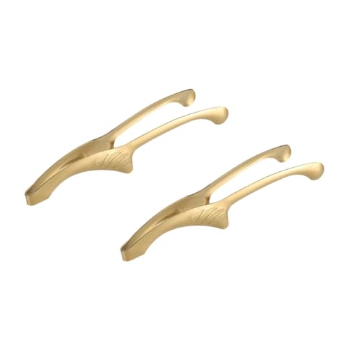 PERSELOSO 2 Stück Teiliges Edelstahl Grillzangen Hitzebeständig Rostfrei Langlebig mit Ergonomischem Griff für Vielseitigen Bbq Einsatz und Sicheres Greifen Beim Outdoor Grillen von PERSELOSO