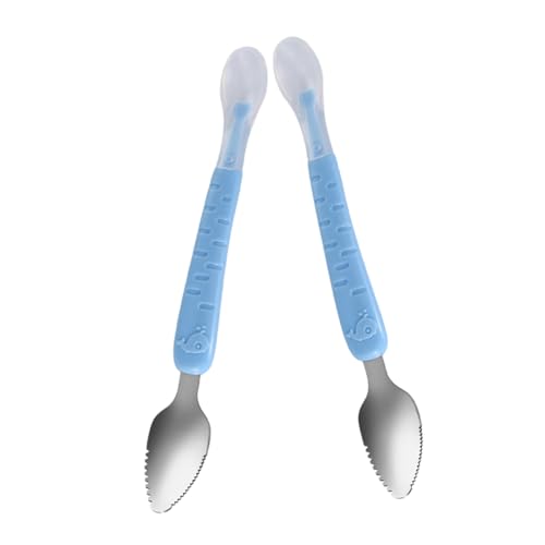 PERSELOSO 2 Stück Teiliges Frucht Pürierlöffel mit Griff Schaben von Obst und Aufbewahrungsbox Ergonomisches Design Leicht zu Reinigen PERSELOSO 2 Stück Teiliges Frucht Pürierlöffel mit Griff Schaben von Obst und Aufbewahrungsbox Ergonomisches Design Leicht zu Reinigen von PERSELOSO