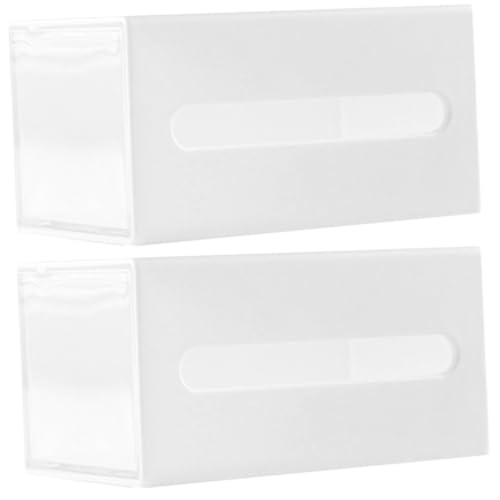 PERSELOSO 2 Stück Wandmontierte Aufbewahrungsbox mit Schubladendesign Praktischer Organizer für Bad Schlafzimmer und Selbstklebend Weiß Einfach zu Reinigen PERSELOSO 2 Stück Wandmontierte Aufbewahrungsbox mit Schubladendesign Praktischer Organizer für Bad Schlafzimmer und Selbstklebend Weiß Einfach zu Reinigen von PERSELOSO
