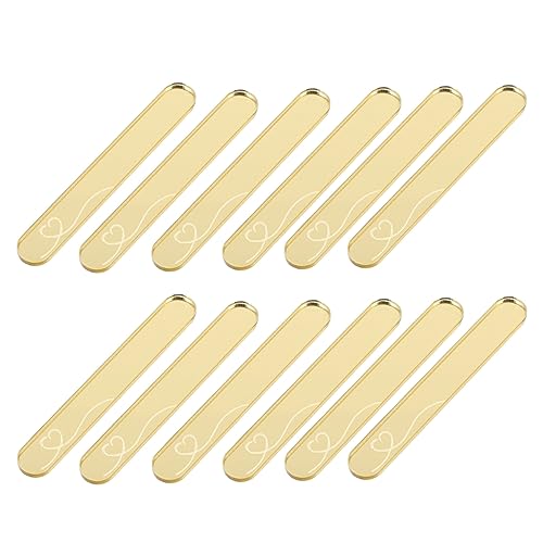 PERSELOSO 20 Stück DIY Eiscreme Stiele Kreative Holzstäbchen für Selbstgemachte Leicht zu Reinigen für Partys und Bastelprojekte PERSELOSO 20 Stück DIY Eiscreme Stiele Kreative Holzstäbchen für Selbstgemachte Leicht zu Reinigen für Partys und Bastelprojekte von PERSELOSO