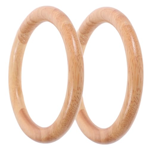PERSELOSO 2stücke Holz Tasche Griffe Runde Handtaschen Griffe Aus Leichtem Holz Für Häkeltaschen DIY Zubehör Vielseitig Einsetzbar Für Shopping Und Feiern PERSELOSO 2stücke Holz Tasche Griffe Runde Handtaschen Griffe Aus Leichtem Holz Für Häkeltaschen DIY Zubehör Vielseitig Einsetzbar Für Shopping Und Feiern von PERSELOSO
