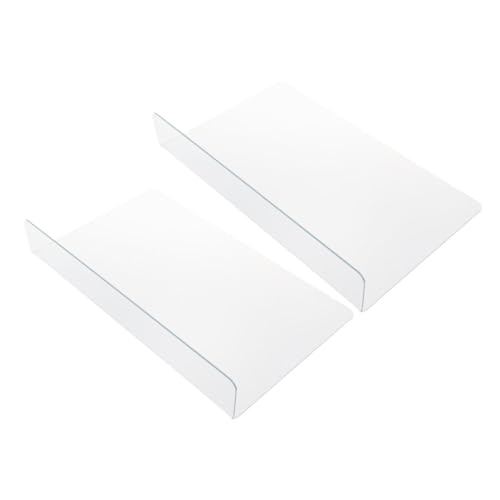 PERSELOSO 2 Stücke Spritzschutz für Badewanne Durchsichtiger Duschwasserstopper aus PVC Effektiver Wasserschutz für Badezimmer Badewannenbarriere für Trockene Böden von PERSELOSO