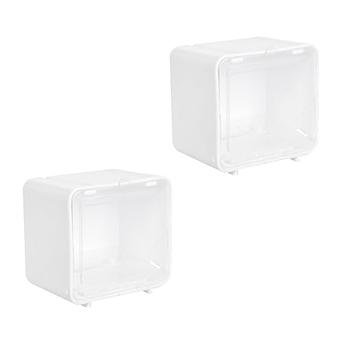PERSELOSO 2stücke Mini Tape Aufbewahrungsbox Kleine Handbuchbox Sticker Lagerung Behälter Desktop Aufbewahrungsbox Robustes Material Schlichtes Design Platz Für Bänder von PERSELOSO