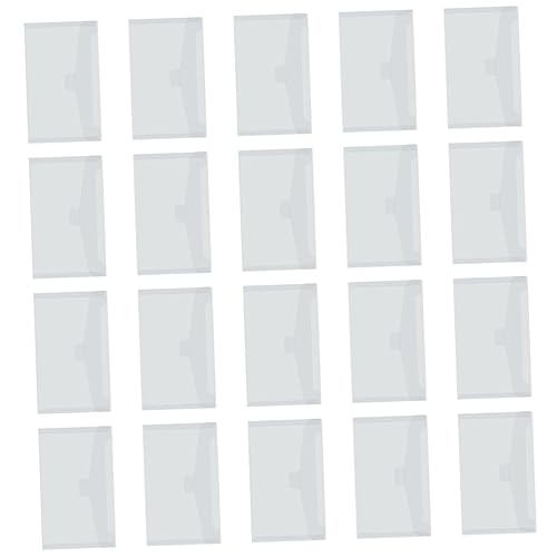 PERSELOSO 35 Stück Teiliges Transparentes Aufbewahrungset für Rechnungen und Dokumente Robuste Materialien Praktische Aufbewahrung für Belege Kreditkarten Stempel für Büro und Zuhause von PERSELOSO