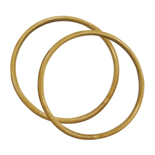 PERSELOSO 4 STÜCKE Runde Bambus Taschengriffe Innendurchmesser Robuste DIY Bag Accessoires für Handtaschen Stilvolle Natürliche Holz Henkel für Selbstgemachte Taschen PERSELOSO 4 STÜCKE Runde Bambus Taschengriffe Innendurchmesser Robuste DIY Bag Accessoires für Handtaschen Stilvolle Natürliche Holz Henkel für Selbstgemachte Taschen von PERSELOSO