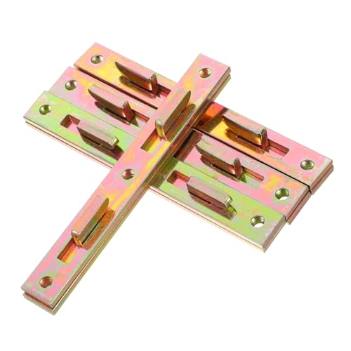 PERSELOSO 4 Stück Robuste Metallverbindungselemente für Stabile Unterstützung Metallbetten Sicher und Langlebig für Verschiedene Bettgestelle PERSELOSO 4 Stück Robuste Metallverbindungselemente für Stabile Unterstützung Metallbetten Sicher und Langlebig für Verschiedene Bettgestelle von PERSELOSO