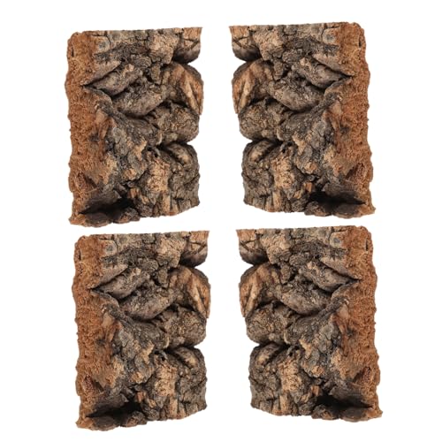 PERSELOSO 4 Stück Teiliges Terrarium Kletterplattform Reptilien Versteck Baumrinde Basking Plattform für Schildkröten Aquarien Dekoration Langlebig Natürlich Interaktiv PERSELOSO 4 Stück Teiliges Terrarium Kletterplattform Reptilien Versteck Baumrinde Basking Plattform für Schildkröten Aquarien Dekoration Langlebig Natürlich Interaktiv von PERSELOSO