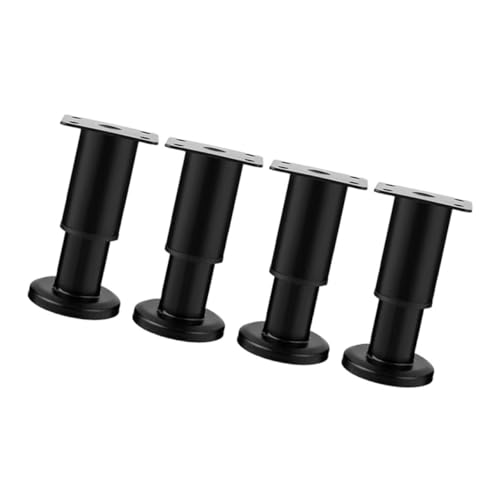 PERSELOSO 4 Stück Verstellbare Tischbeine Höhenverstellbare Möbelbeine für Stabile Unterstützung für Tisch Sofa und Schrank Langlebig und Elegant Schwarz PERSELOSO 4 Stück Verstellbare Tischbeine Höhenverstellbare Möbelbeine für Stabile Unterstützung für Tisch Sofa und Schrank Langlebig und Elegant Schwarz von PERSELOSO
