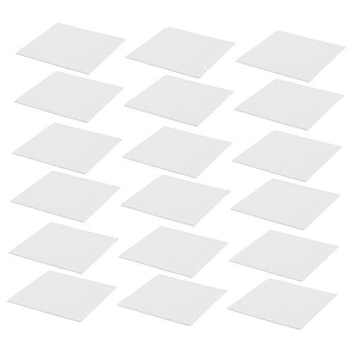PERSELOSO 40 Stück Ofenfaserpapier: 2 Mm Dicke, Mikrowellengeeignete Isolierfolie Für Glas-fusing-Metall-ton-projekte – Hitzebeständiges Ofendichtungsmaterial von PERSELOSO