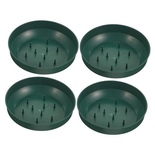 PERSELOSO 4stücke Blumenhalter Für Frische Blumen Runde wasserdichte Blumenerde-Trays Mit Saugnäpfen Leicht Platzsparend Für Kreative Arrangements PERSELOSO 4stücke Blumenhalter Für Frische Blumen Runde wasserdichte Blumenerde-Trays Mit Saugnäpfen Leicht Platzsparend Für Kreative Arrangements von PERSELOSO