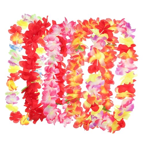 PERSELOSO 5 Stück Teiliges Bunte Hawaii Gras halsketten Tropische Luau Party Dekoration Leichtes Kostümzubehör für Erwachsene für Hula Tanz Strand Mottopartys PERSELOSO 5 Stück Teiliges Bunte Hawaii Gras halsketten Tropische Luau Party Dekoration Leichtes Kostümzubehör für Erwachsene für Hula Tanz Strand Mottopartys von PERSELOSO