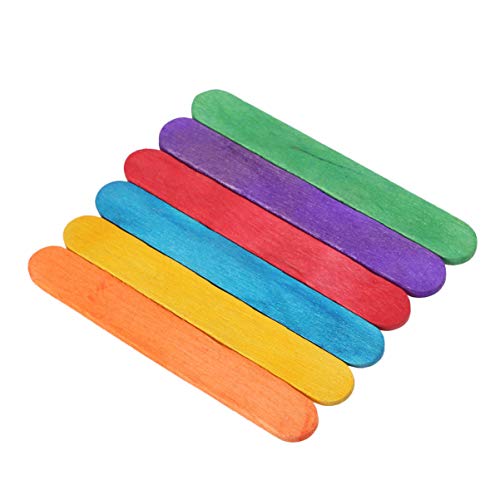 PERSELOSO 50 Stück Holzstäbchen Diy Bastelmaterialien für Farbenspiele und Bastelprojekte Hochwertigem Holz Gefertigt Glatt Grate PERSELOSO 50 Stück Holzstäbchen Diy Bastelmaterialien für Farbenspiele und Bastelprojekte Hochwertigem Holz Gefertigt Glatt Grate von PERSELOSO