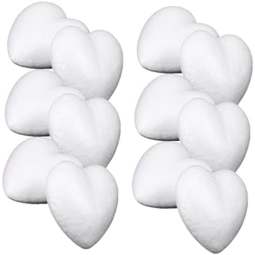 PERSELOSO 50Stücke Herzform Schaumstoffbälle Unbemalt DIY Dekoration für Hochzeit Valentinstag Geburtstagsfeiern Herzmodell für Bastelprojekte PERSELOSO 50Stücke Herzform Schaumstoffbälle Unbemalt DIY Dekoration für Hochzeit Valentinstag Geburtstagsfeiern Herzmodell für Bastelprojekte von PERSELOSO