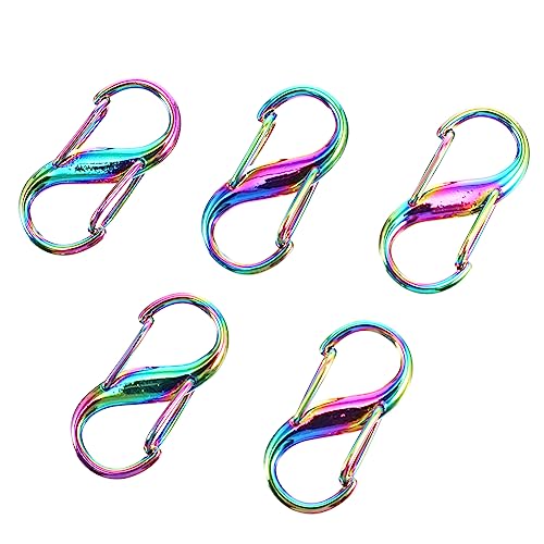 PERSELOSO 5stücke Kettenverschluss Für Handtaschen Verstellbare Haken Kettenbuckle Verschiedenen Farben Für Diy Schmuck Und Accessoires Leicht Und Langlebig von PERSELOSO