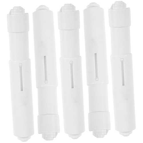 PERSELOSO 5stücke Toilettenpapierrollenhalter Robuste Abs-Konstruktion Einfache Installation Geeignet Für Toilettenpapierhalter Stabiles Und Langlebiges Design Für Badezimmer Und Wc von PERSELOSO