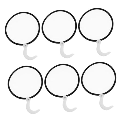 PERSELOSO 6 Stück Faltbare Handventilatoren Runde Form für Hochzeiten und Festivals Tragbare Kühlung für Büro und Zuhause Leichtes Design und Multifunktionalität PERSELOSO 6 Stück Faltbare Handventilatoren Runde Form für Hochzeiten und Festivals Tragbare Kühlung für Büro und Zuhause Leichtes Design und Multifunktionalität von PERSELOSO