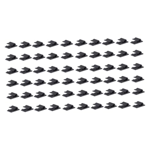 PERSELOSO 60 Stück Kabelclips Selbstklebend Kabelhalter Kabelklemme Kabelorganizer für Zuhause Büro Multifunktionale Kabelbefestigung zur Kabelmanagement und Zugentlastung Schwarz PERSELOSO 60 Stück Kabelclips Selbstklebend Kabelhalter Kabelklemme Kabelorganizer für Zuhause Büro Multifunktionale Kabelbefestigung zur Kabelmanagement und Zugentlastung Schwarz von PERSELOSO